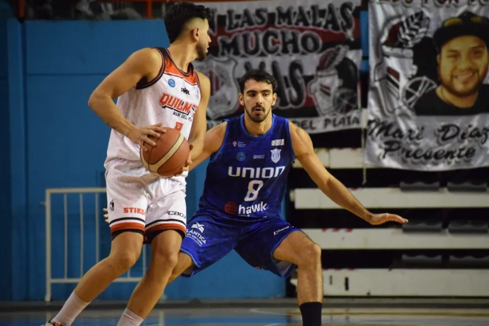 Quilmes festejó en el Polideportivo ante Unión en un ajustado final