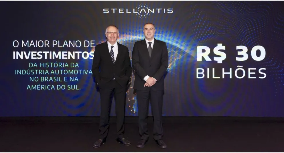 La automotriz Stellantis anunció una inversión de US$ 6000 millones en América del Sur