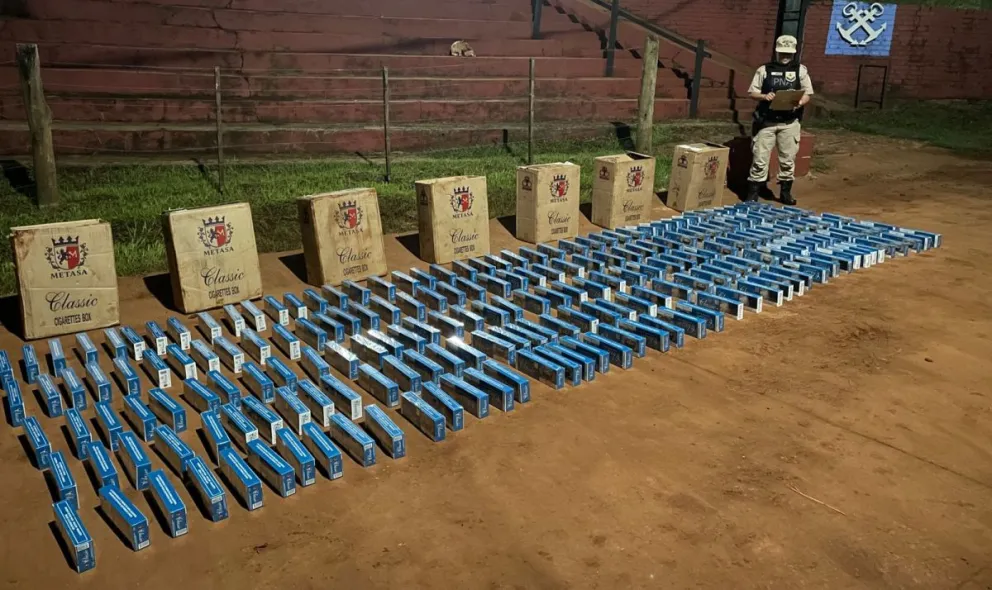 Prefectura secuestró cigarrillos, indumentaria y marihuana en seis operativos