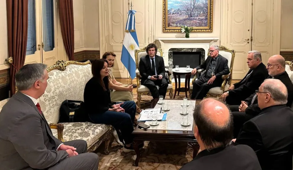 La Iglesia manifestó a Milei su preocupación por la falta de alimento y medicamentos