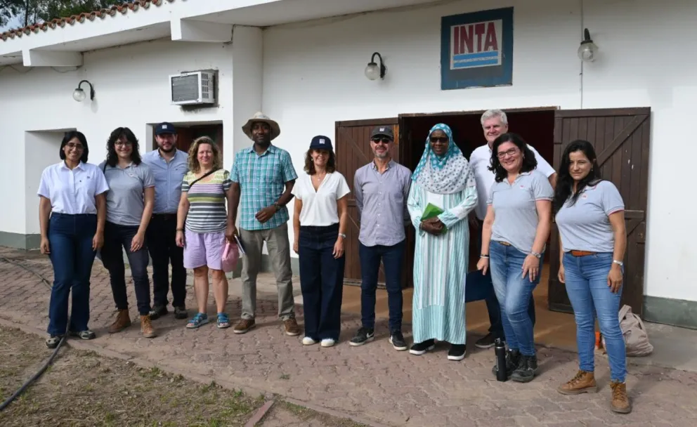 Funcionarios de Kenia y Tanzania llegaron para conocer la tecnología del INTA