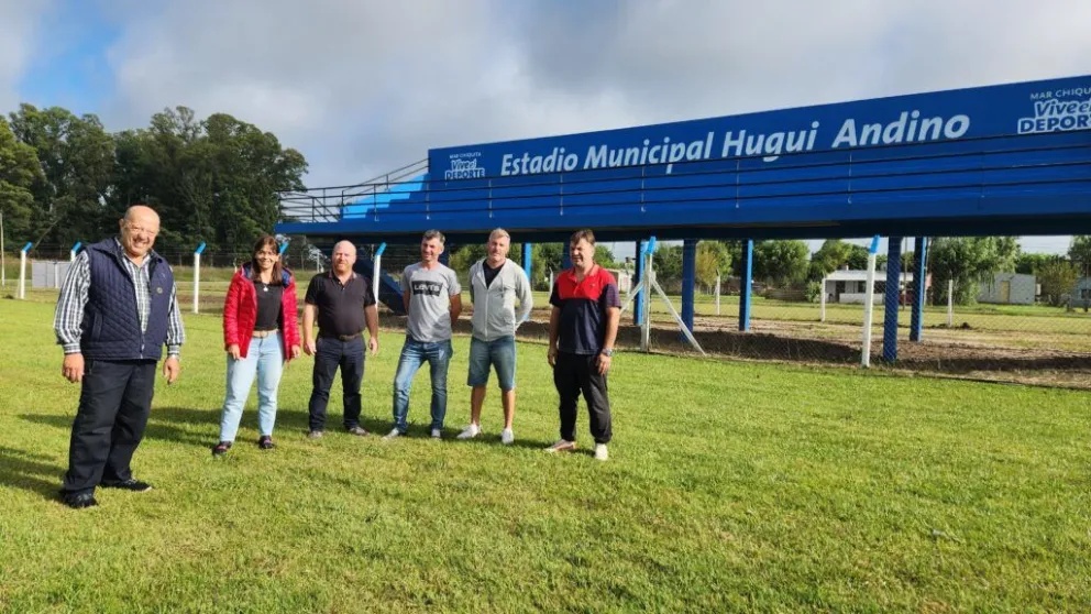 Inaugurarán una tribuna en el Estadio Municipal de Vivoratá