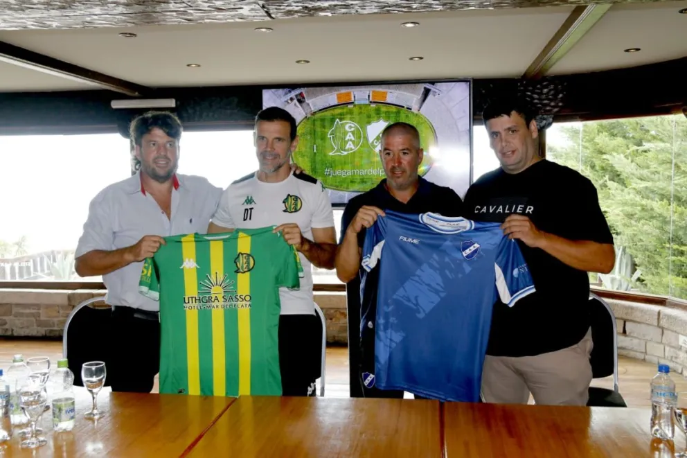 Preparativos para el clásico marplatense Aldosivi - Alvarado tras 27 años