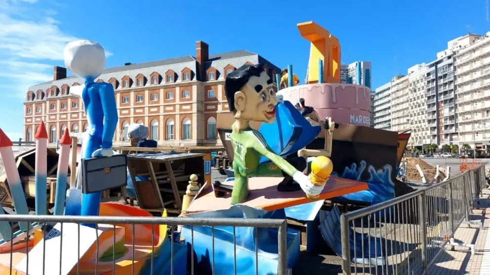 Este sábado se celebra la Falla Valenciana en Mar del Plata