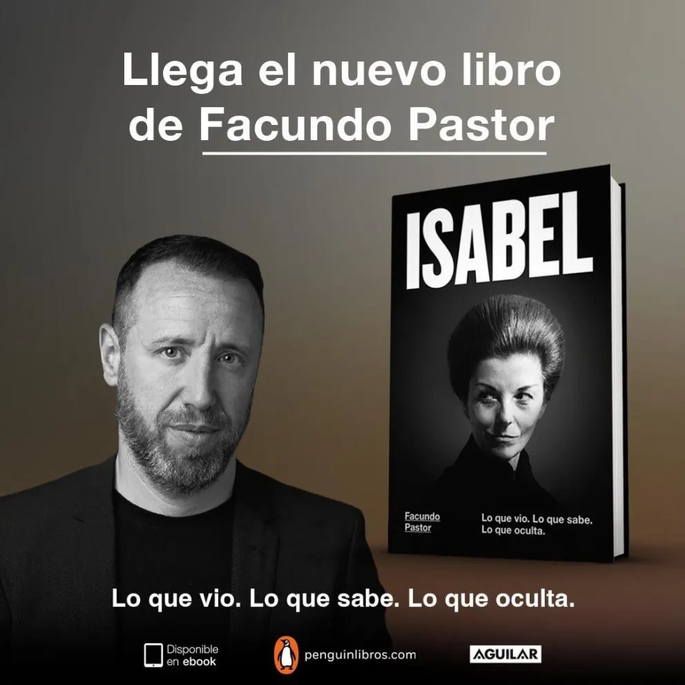 El periodista Facundo Pastor presenta su libro: la enigmática figura de Estela Martínez de Perón