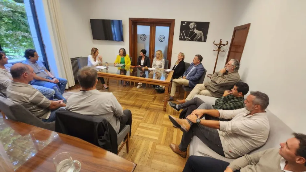 Sánchez Herrero recibió al Foro de la Construcción