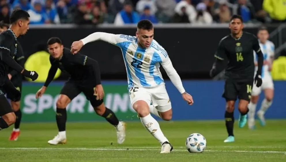 Lautaro Martínez sueña con estar en los Juegos Olímpicos de París