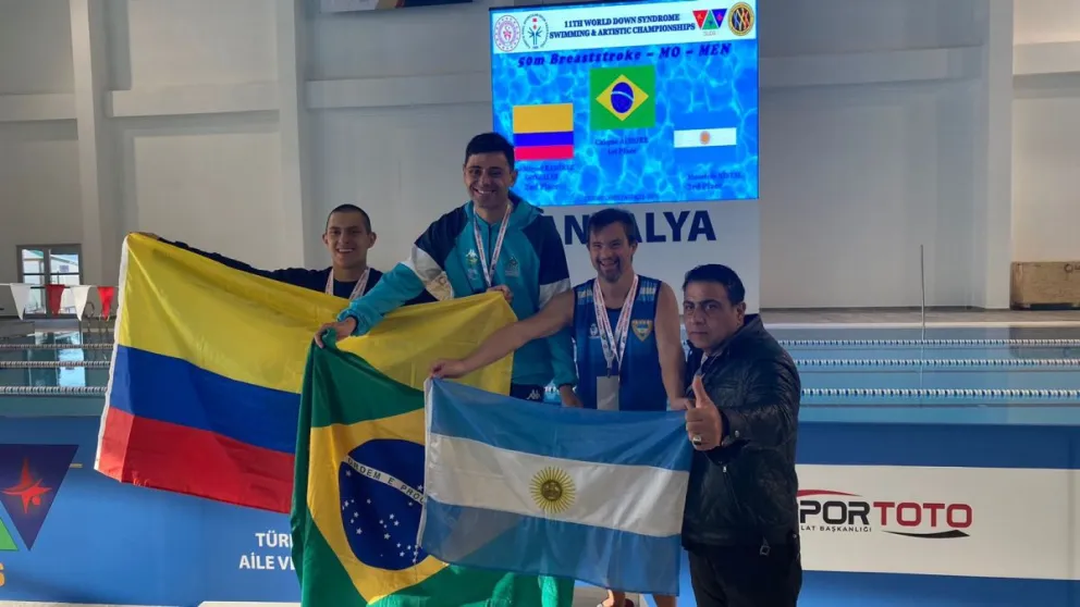 Marplatenses se destacan en el deporte mundial para Síndrome de Down