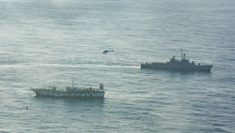  Armada Argentina refuerza la protección de los intereses pesqueros en el mar