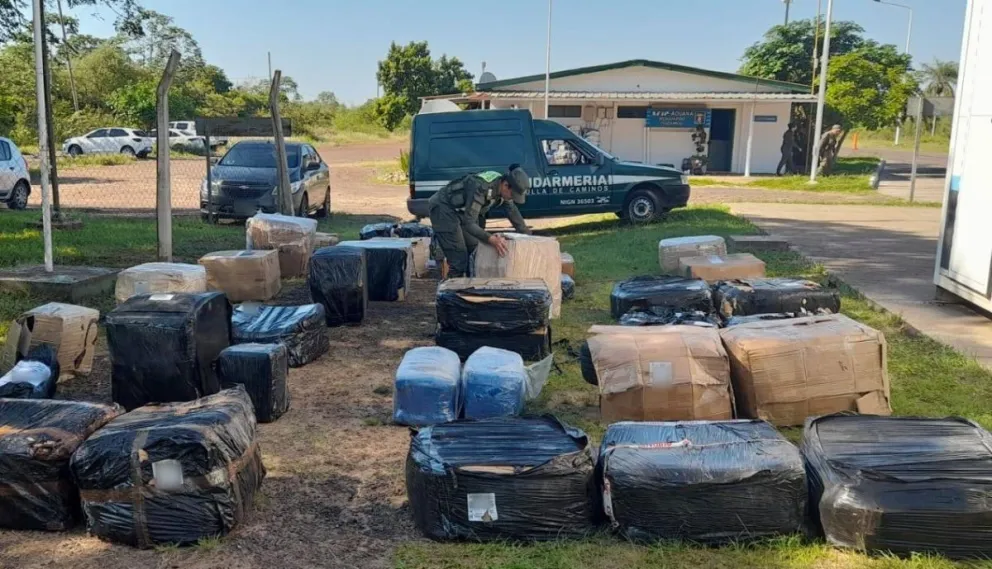 Secuestraron en Misiones neumáticos y mercadería por 211 millones de pesos