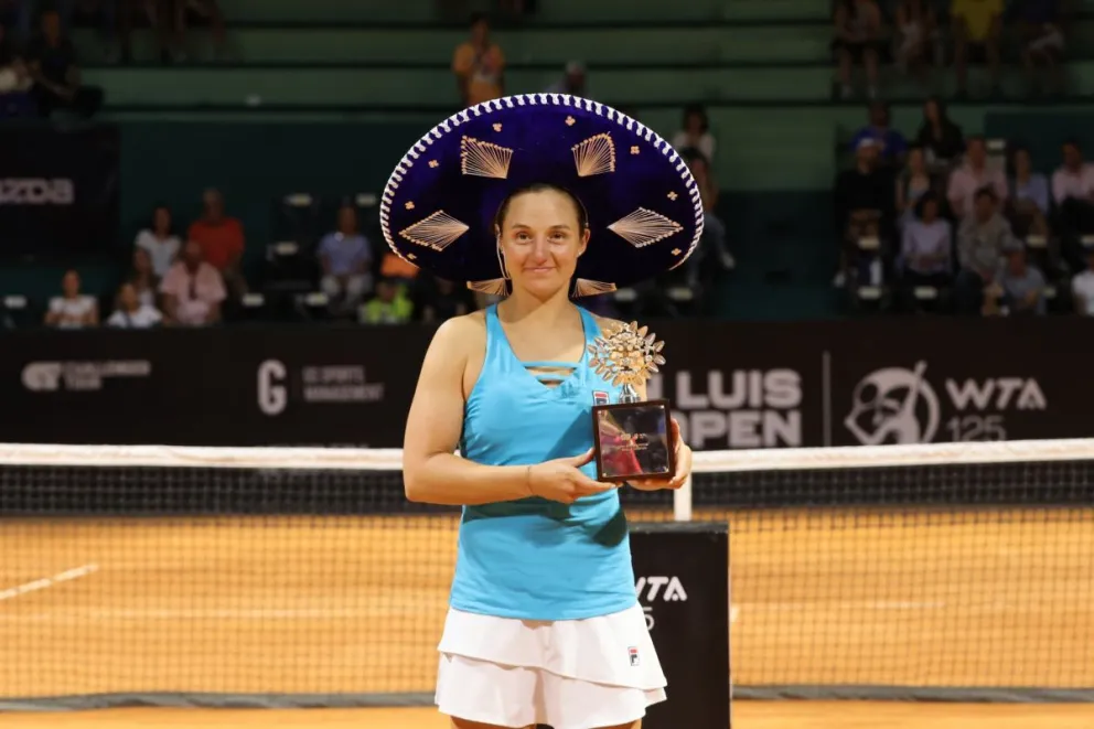 La tenista argentina Nadia Podoroska obtuvo su segundo título WTA 