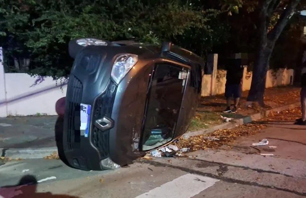 Accidente de tránsito en Matheu y Salta dejó a una niña y una mujer hospitalizadas