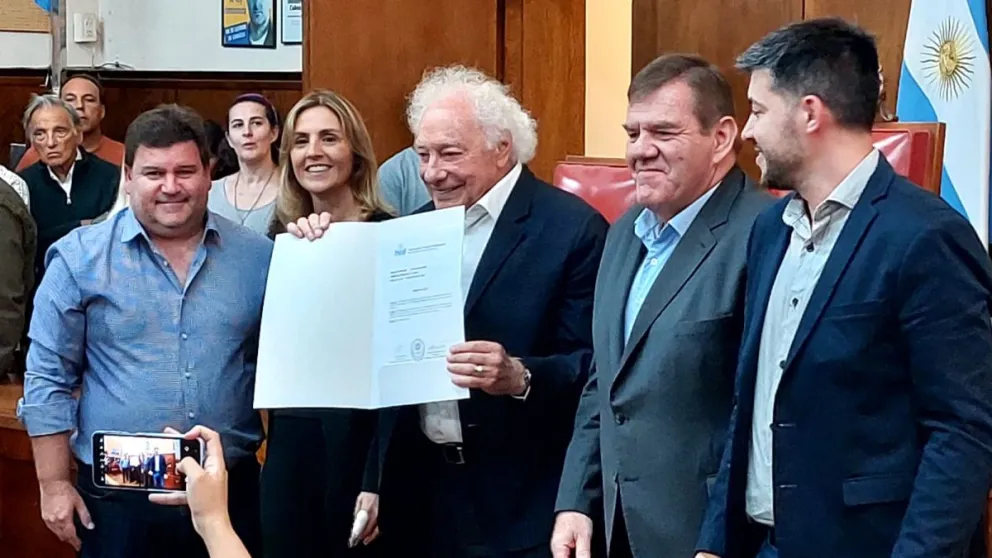 Guillermo Coppola fue distinguido en el Concejo Deliberante de Mar del Plata