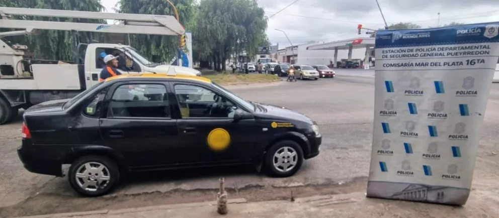 Taxista manejaba alcoholizado y con una oblea de VTV trucha