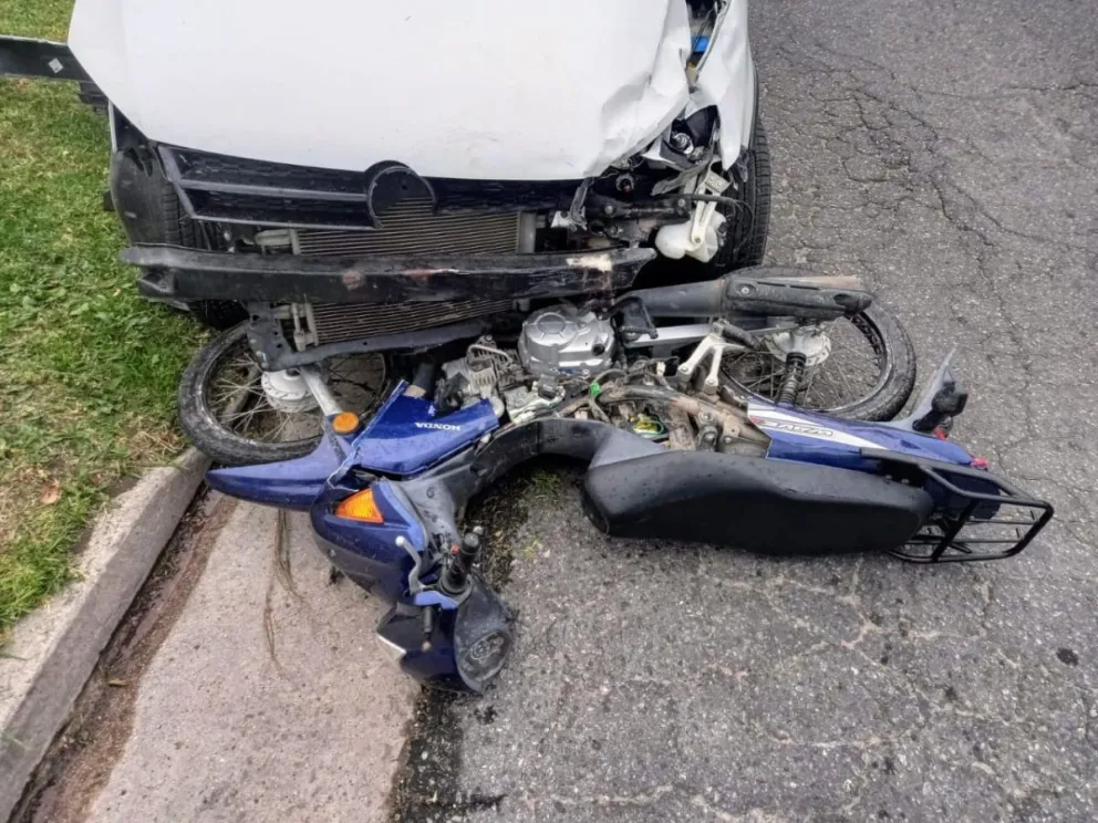 Murió el motochorro que había chocado en Belgrano y 182 mientras huía tras un atraco