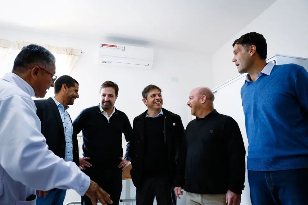 Axel Kicillof en Pirán