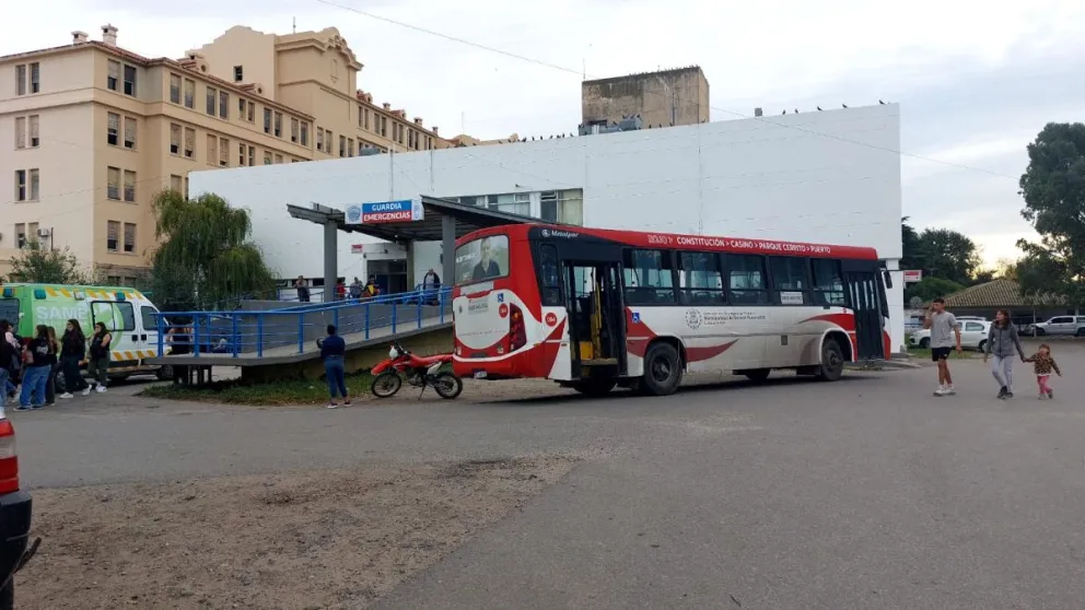 Colectivero salvó la vida de un pasajero en situación crítica