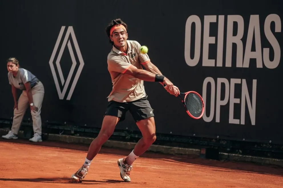 Comesaña se retiró lesionado en su partido ante Lucas Pouille