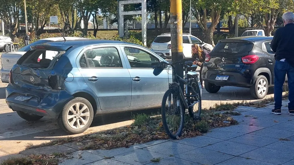 Triple choque en Juan B Justo y España