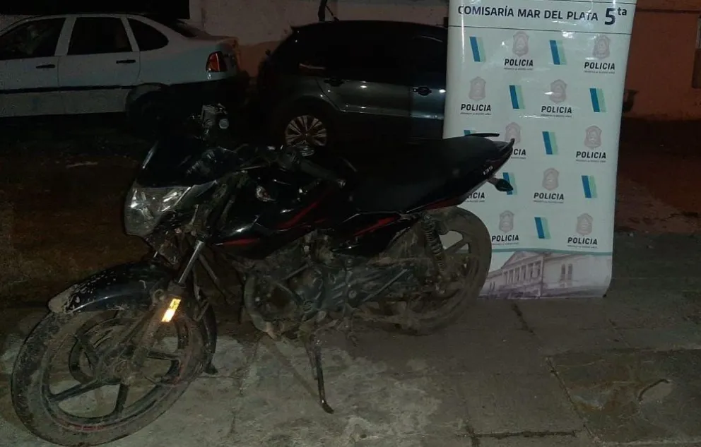 Aprehendido en Nuevo Golf por una moto con pedido de secuestro activo