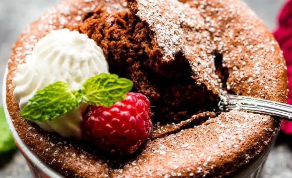 Soufflé de Chocolate