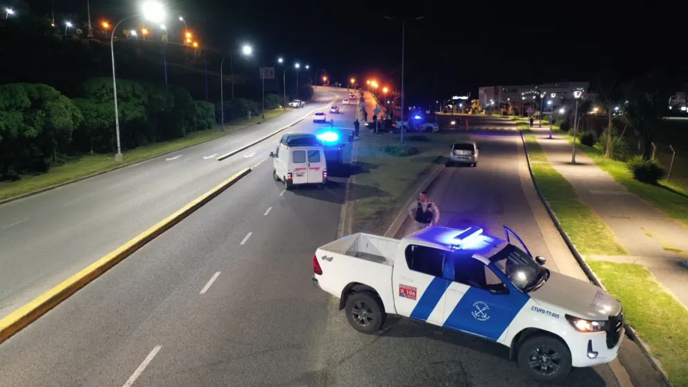 Falleció un joven motociclista en la Costa, a la altura de la Escollera Norte