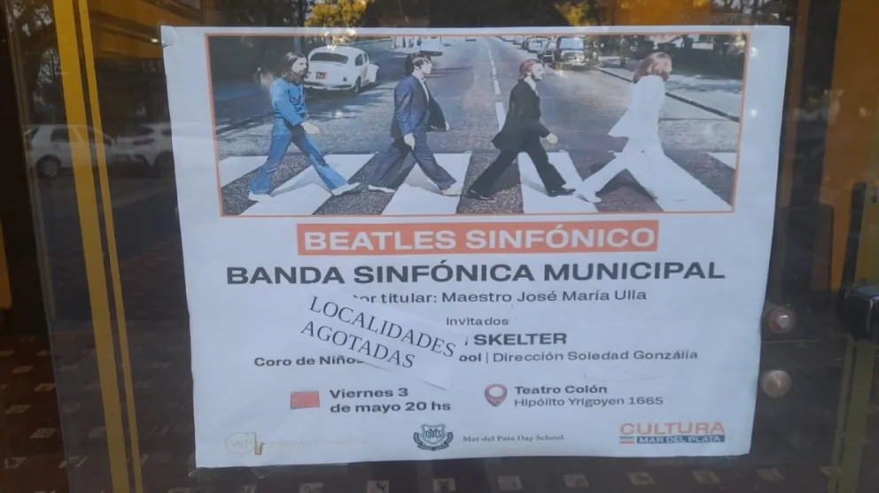 Beatles Sinfónico agotó todas las localidades