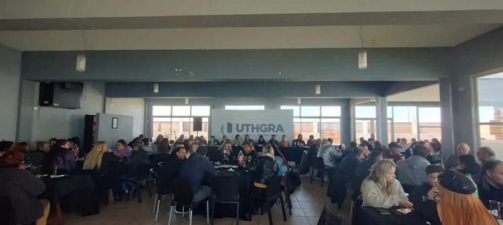 UTHGRA festejó el Día del Trabajador con locro y empanadas en su Centro Recreativo