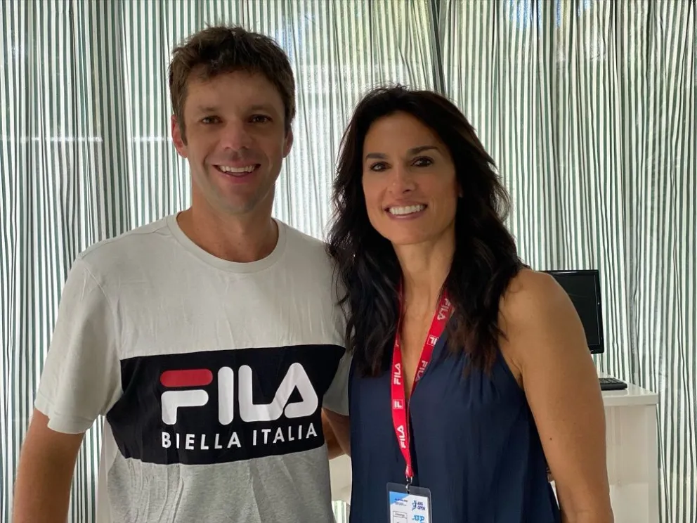 Gaby Sabatini celebró el triunfo de Zeballos