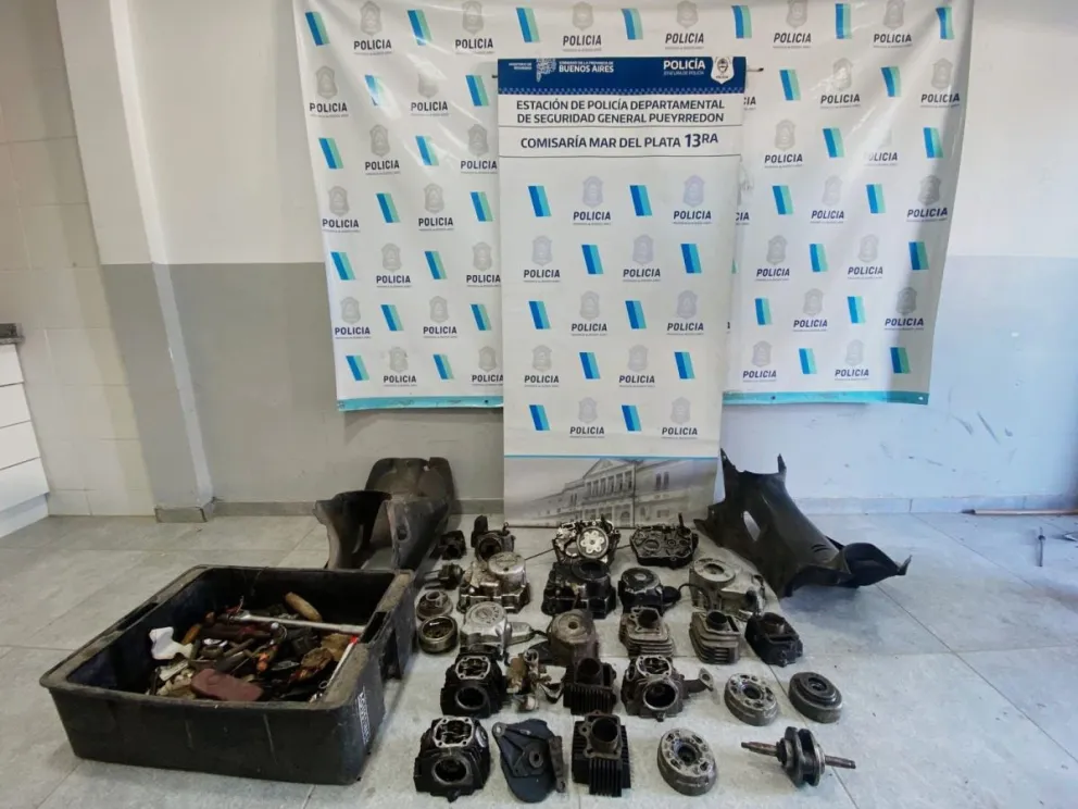 Un allanamiento por violencia de género culminó con el secuestro de dos motos y herramientas