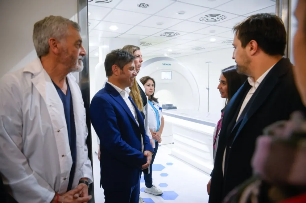 Con la presencia de Kicillof, se inauguró la sala del resonador del Hospital Interzonal