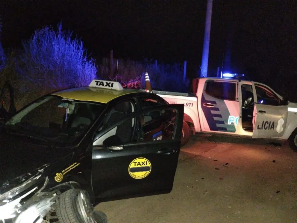 Menor aprehendido tras robar un taxi 