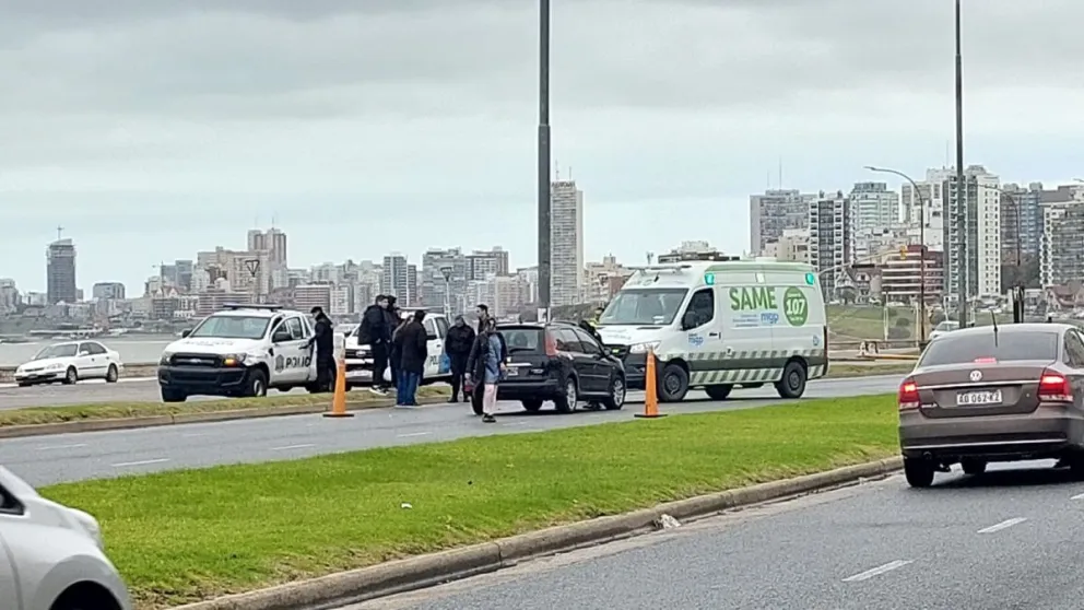 Atropellaron a un hombre frente a la costa
