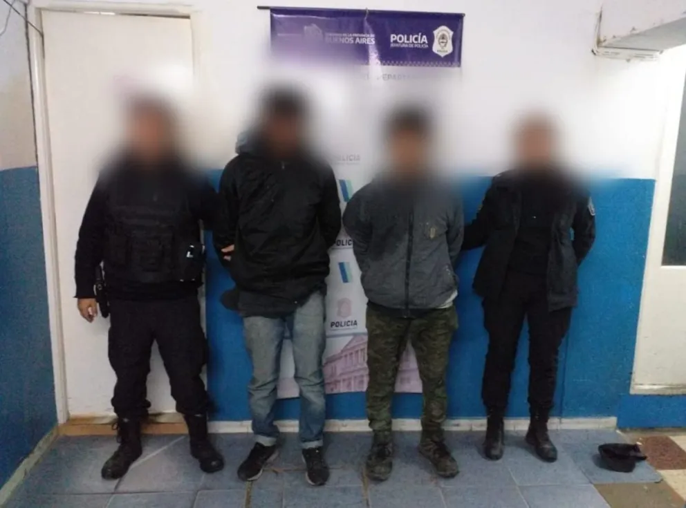 Tres aprehendidos por robar cinco medidores de agua en barrios de zona oeste 