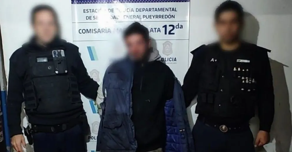 Vecinos persiguieron y atraparon a ladrón que ingresó a domicilio y se robó una desmalezadora