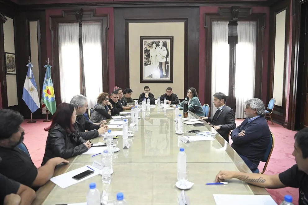 Kicillof recibió a referentes gremiales de empresas recuperadas