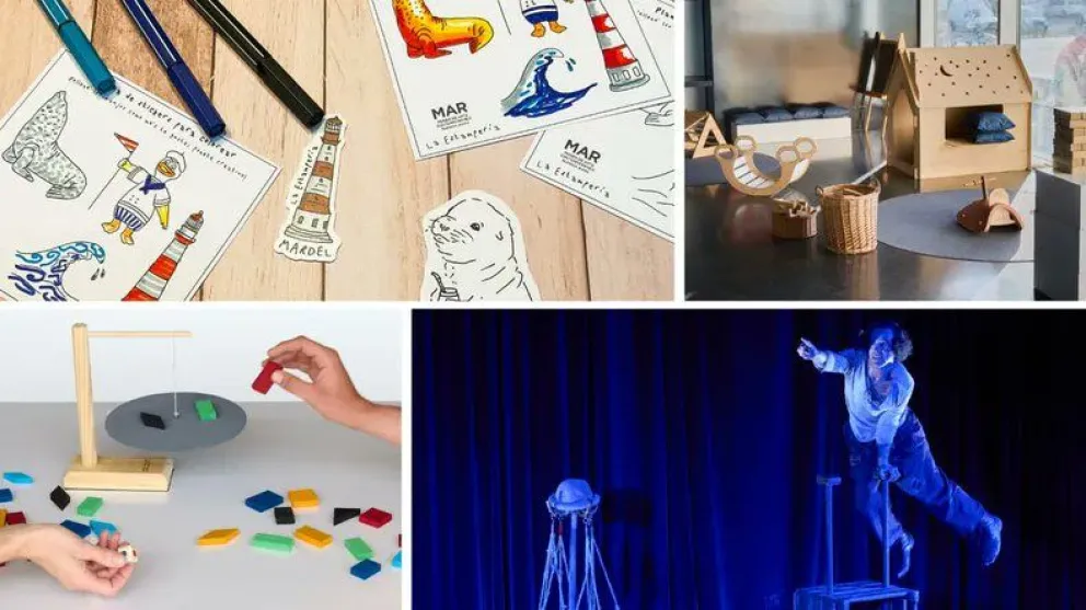 El Museo MAR propone teatro, talleres, juegos y recorridos durante el fin de semana 