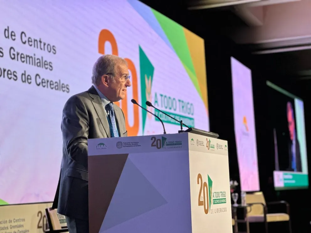 Arrancó "A todo trigo" con quejas al Gobierno: "En el campo no hay más plata: miren para otro lado"