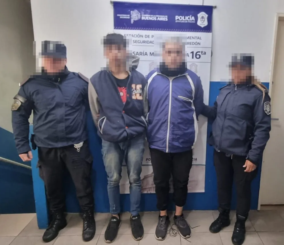 Fueron detenidos a la mañana, los liberaron y al mediodía volvieron a robar