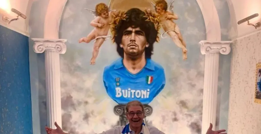 Víctor Hugo Morales fue homenajeado en Nápoles