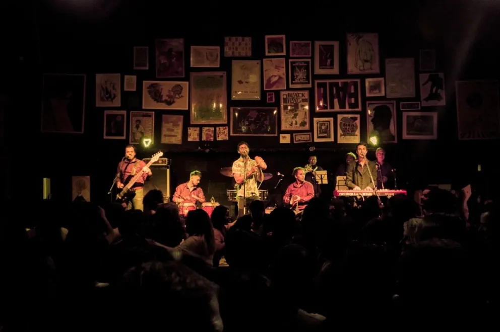 Todo listo para el show de "Son del Tambor", con salsa y espíritu latino