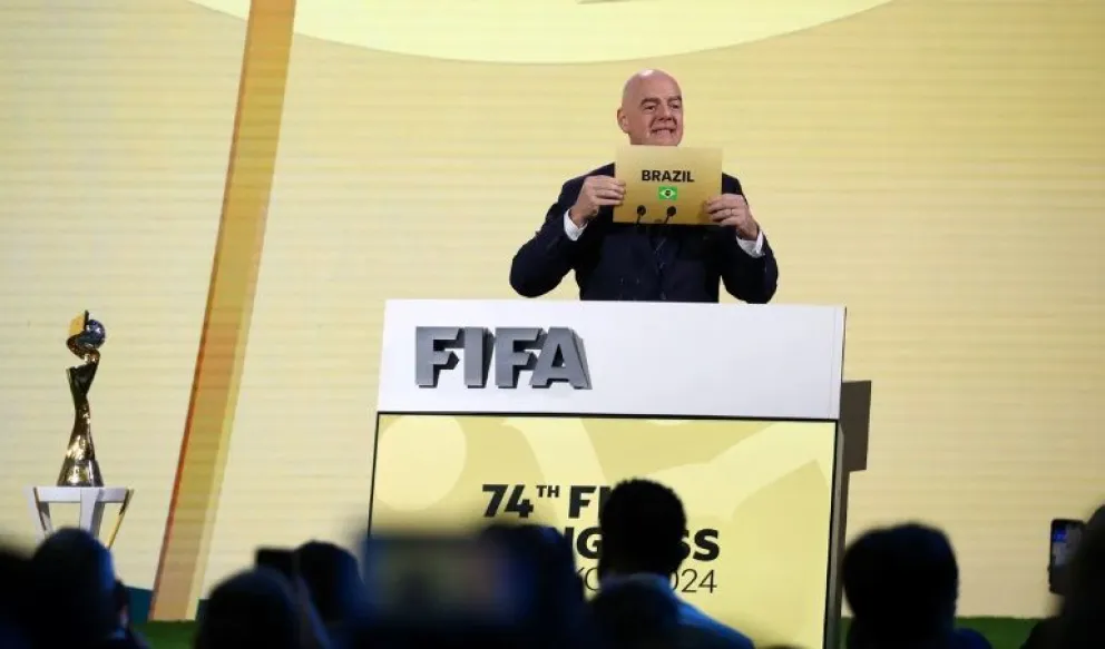 El Congreso de la FIFA declara a Brasil sede de la Copa Mundial Femenina 2027