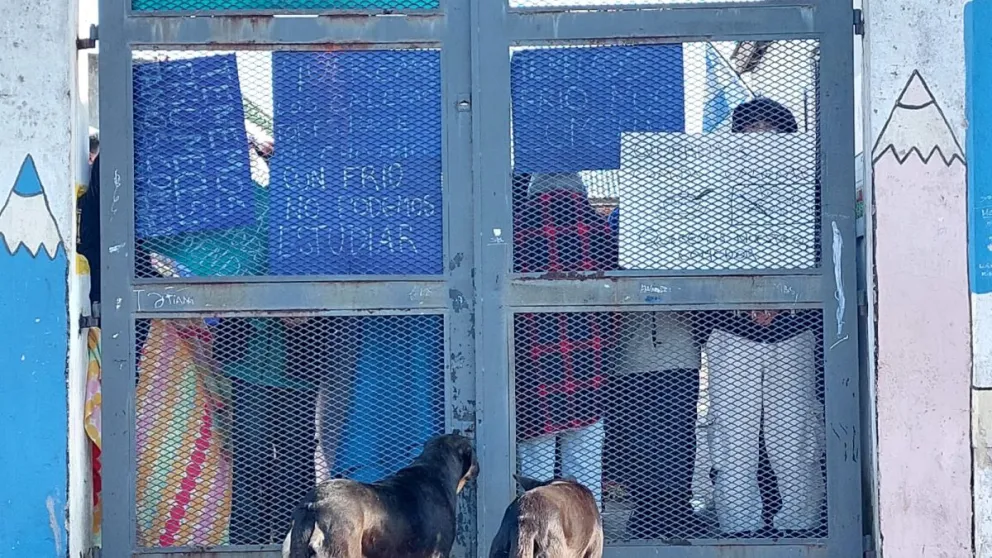 Cuestionan demoras del Consejo Escolar en el encendido de calefactores: "Si no se protesta, te dejan para lo último"