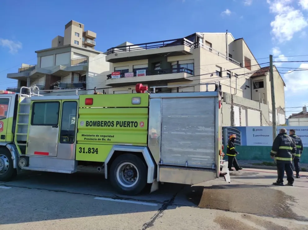 Sofocaron el incendio en un departamento