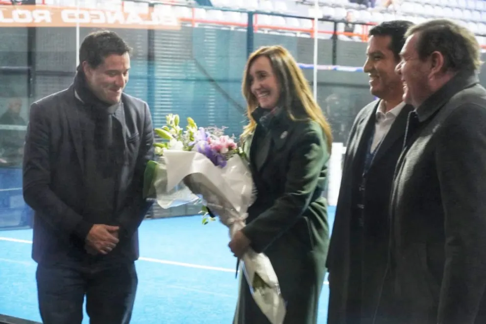 Villarruel vio Padel en Mar del Plata: "Estuve invitada por Maxi Abad"