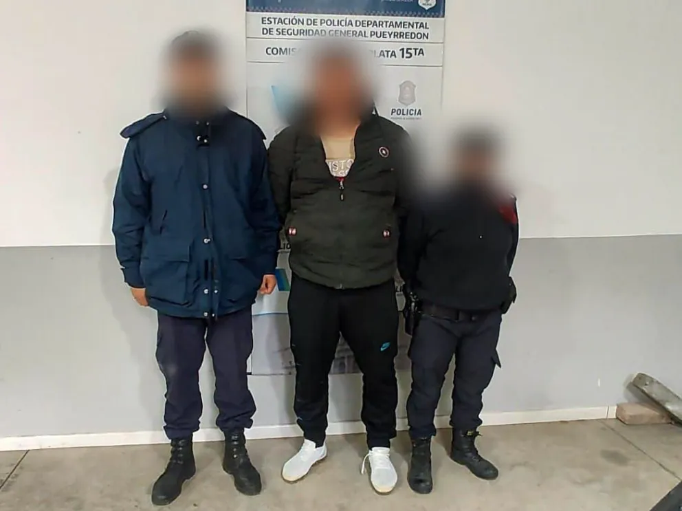 Hombre aprehendido por robar un portón de hierro de una vecina