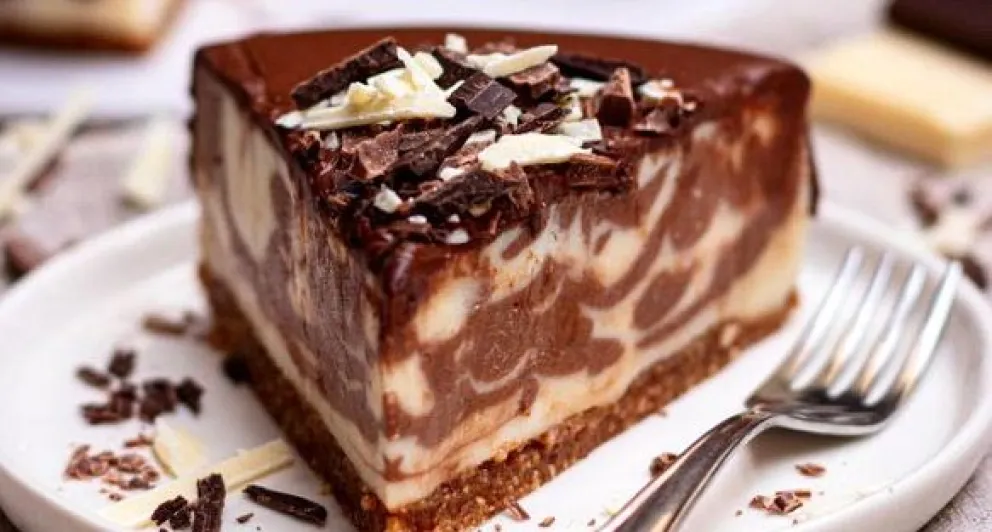 Cheesecake marmolado, la nueva receta de Tifany Mori