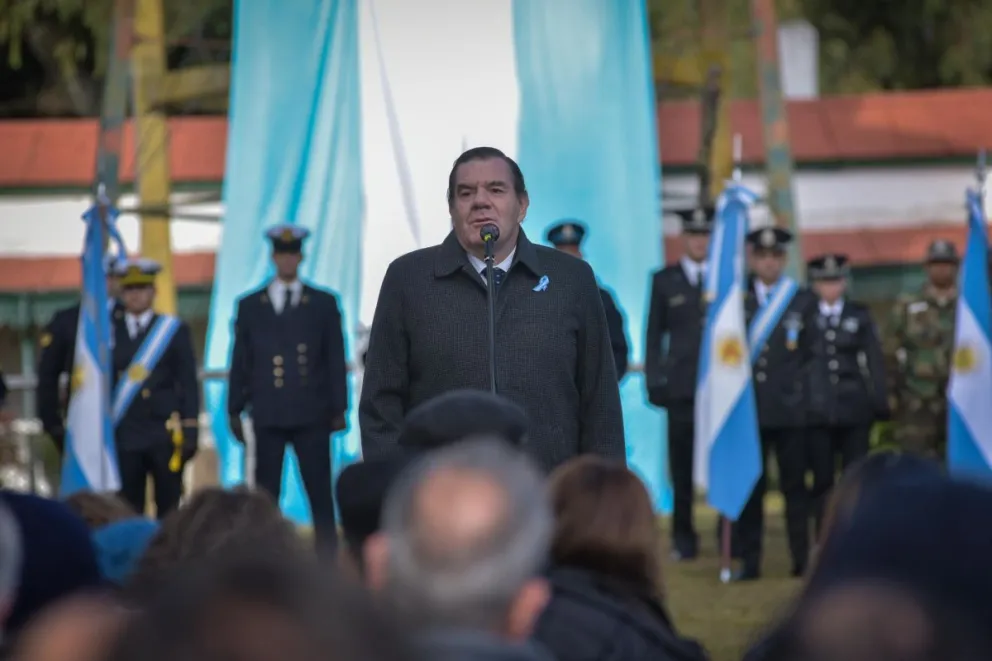 Montenegro en el acto por el 25 de mayo: “Debemos pensar en la libertad y el progreso, sin egoísmos”