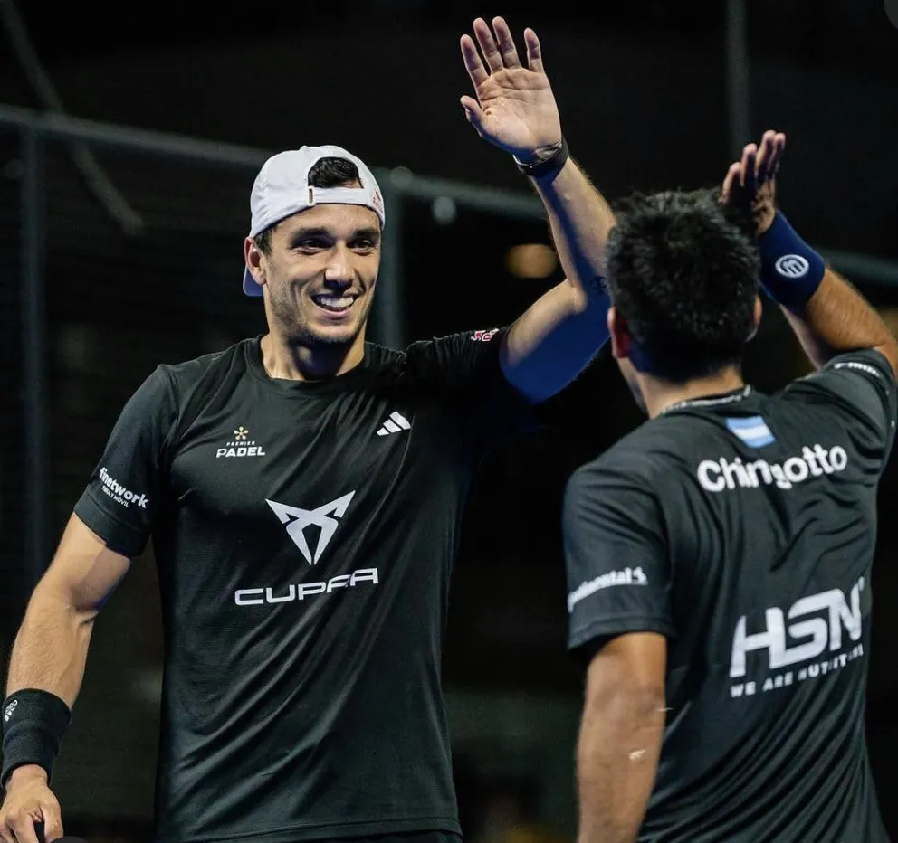 Chingotto y Galán, campeones del Argentina Premier Padel ante un Polideportivo colmado
