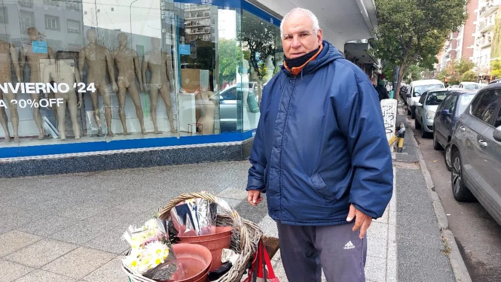 Lito, florista y atrapador de delincuentes: Capturó a dos entre ayer y hoy